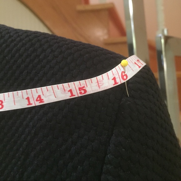 NWOT Black skirt and loose jacket suit - Picture 4 of 6